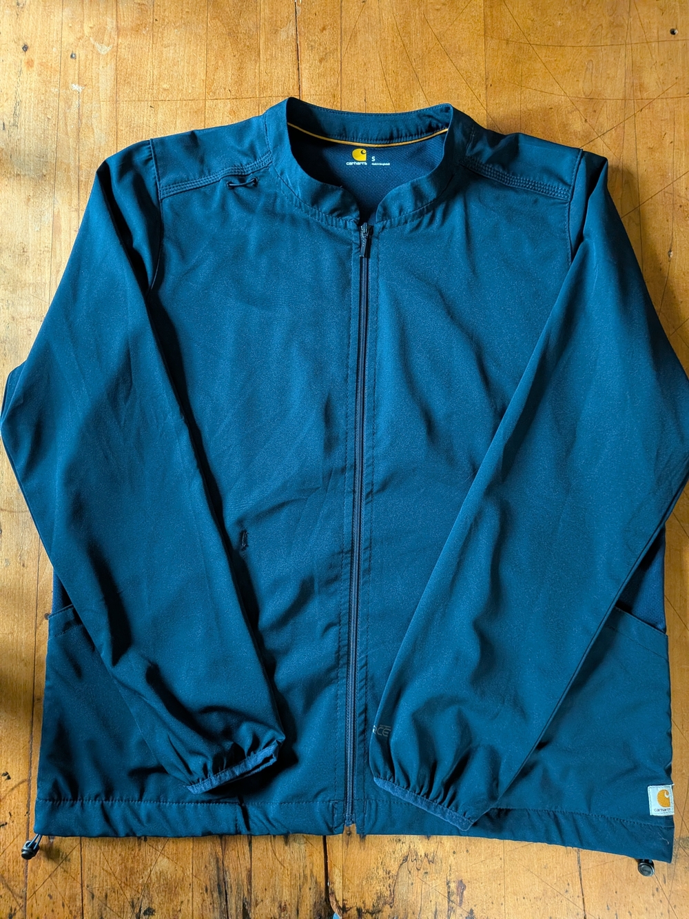 Carhartt Force Women's Zip Front Performance Jacket Small Navy